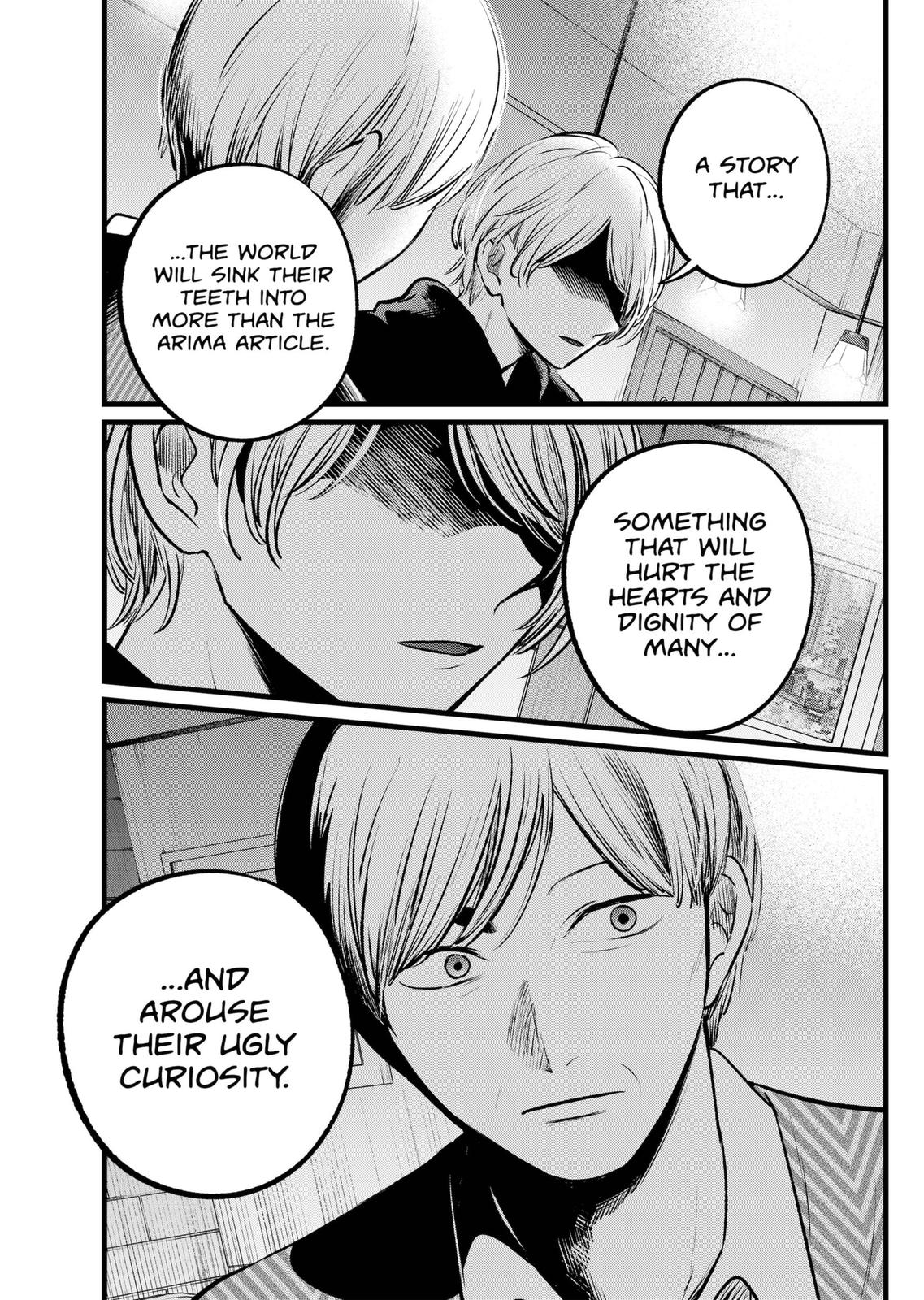 Oshi no Ko (My Star) Manga Chapter 105 page 12 - Reporter