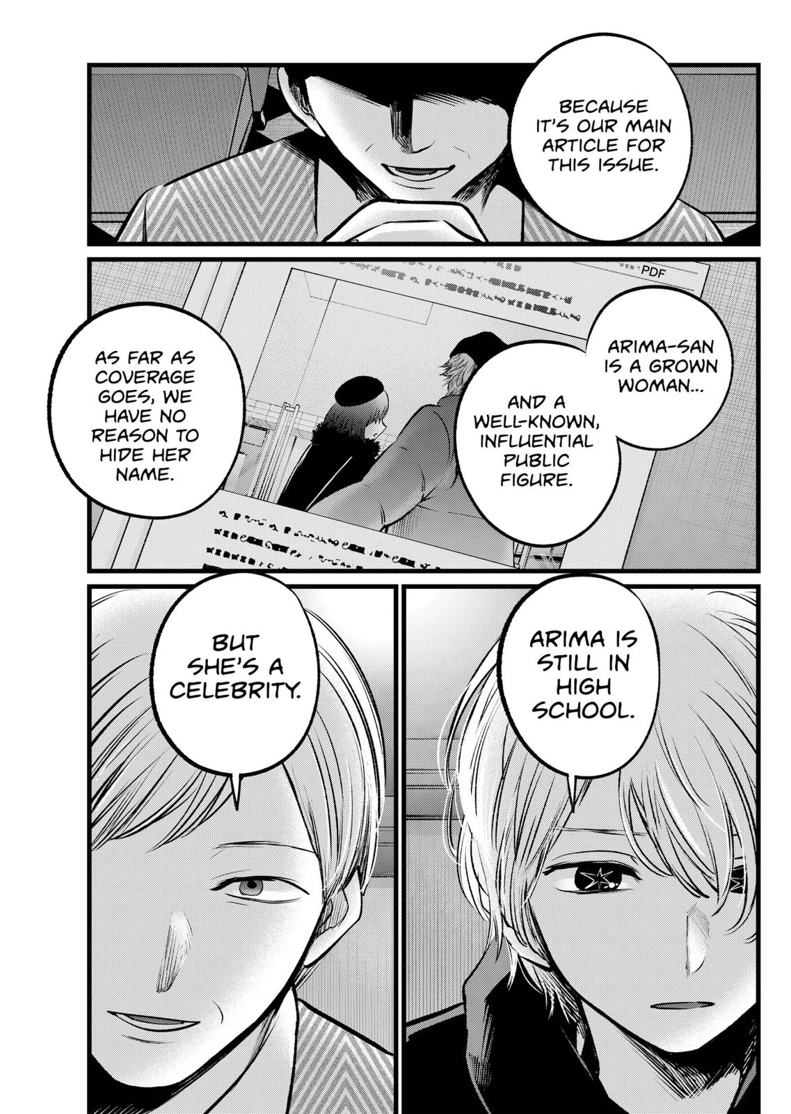 Oshi no Ko (My Star) Manga Chapter 105 page 6 - Reporter
