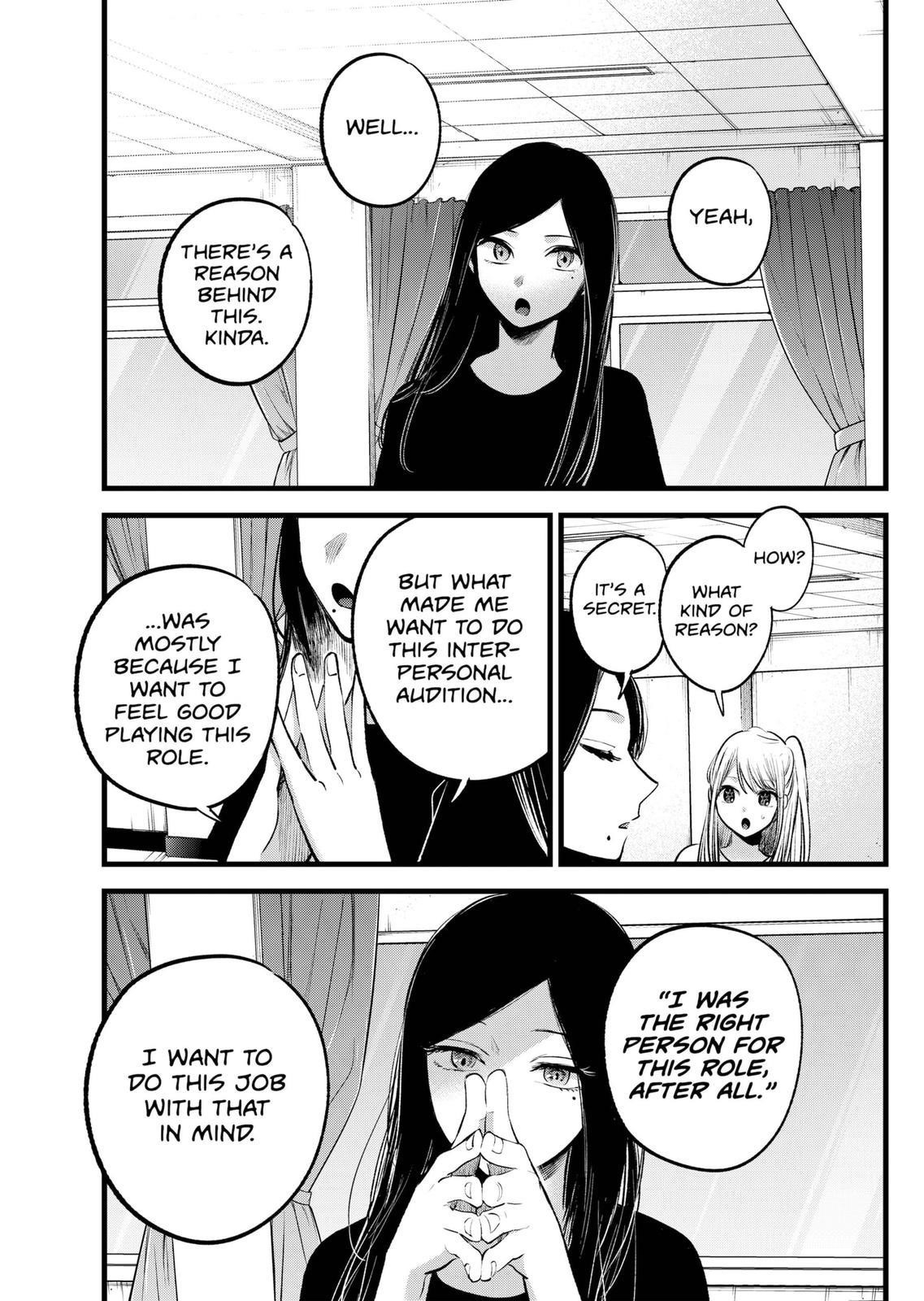 Oshi no Ko (My Star) Manga Chapter 114 page 10 - Interpersonal Audition