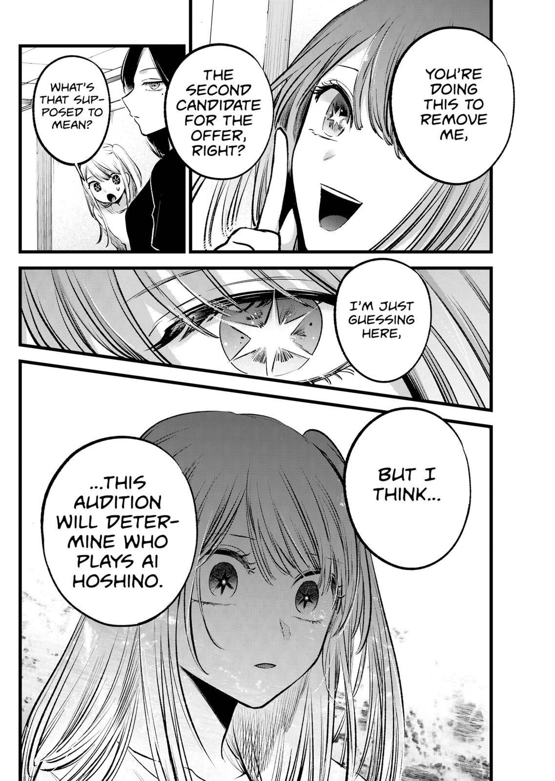Oshi no Ko (My Star) Manga Chapter 115 page 18 - Roles