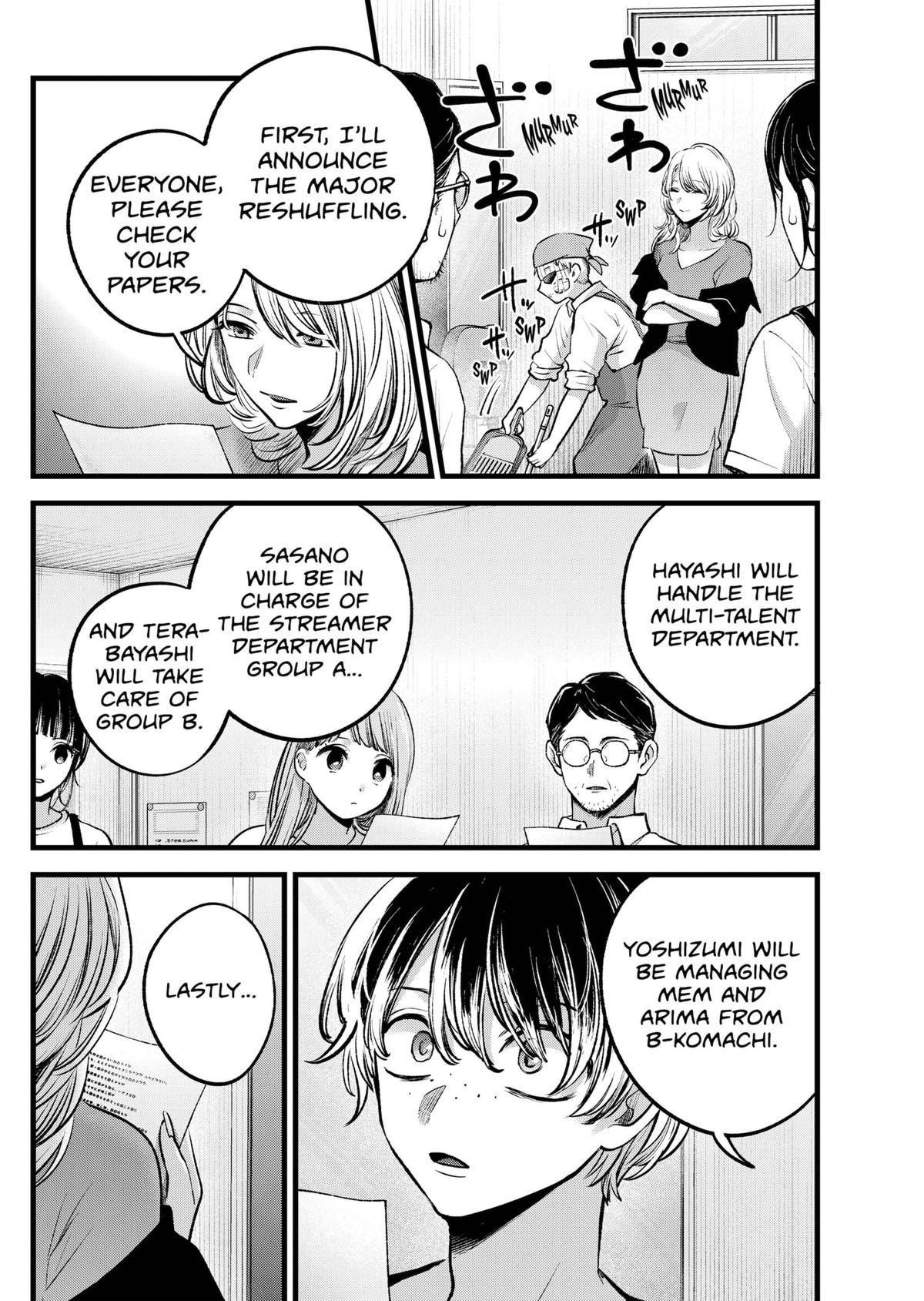 Oshi no Ko (My Star) Manga Chapter 126 page 2 - Management