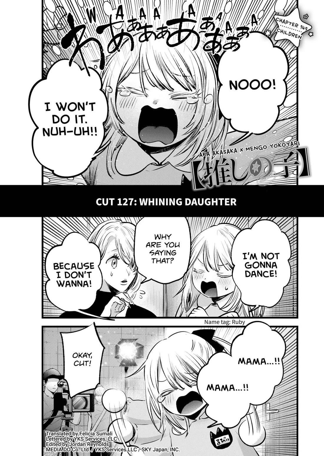 Oshi no Ko (My Star) Manga Chapter 145 page 1 - Children