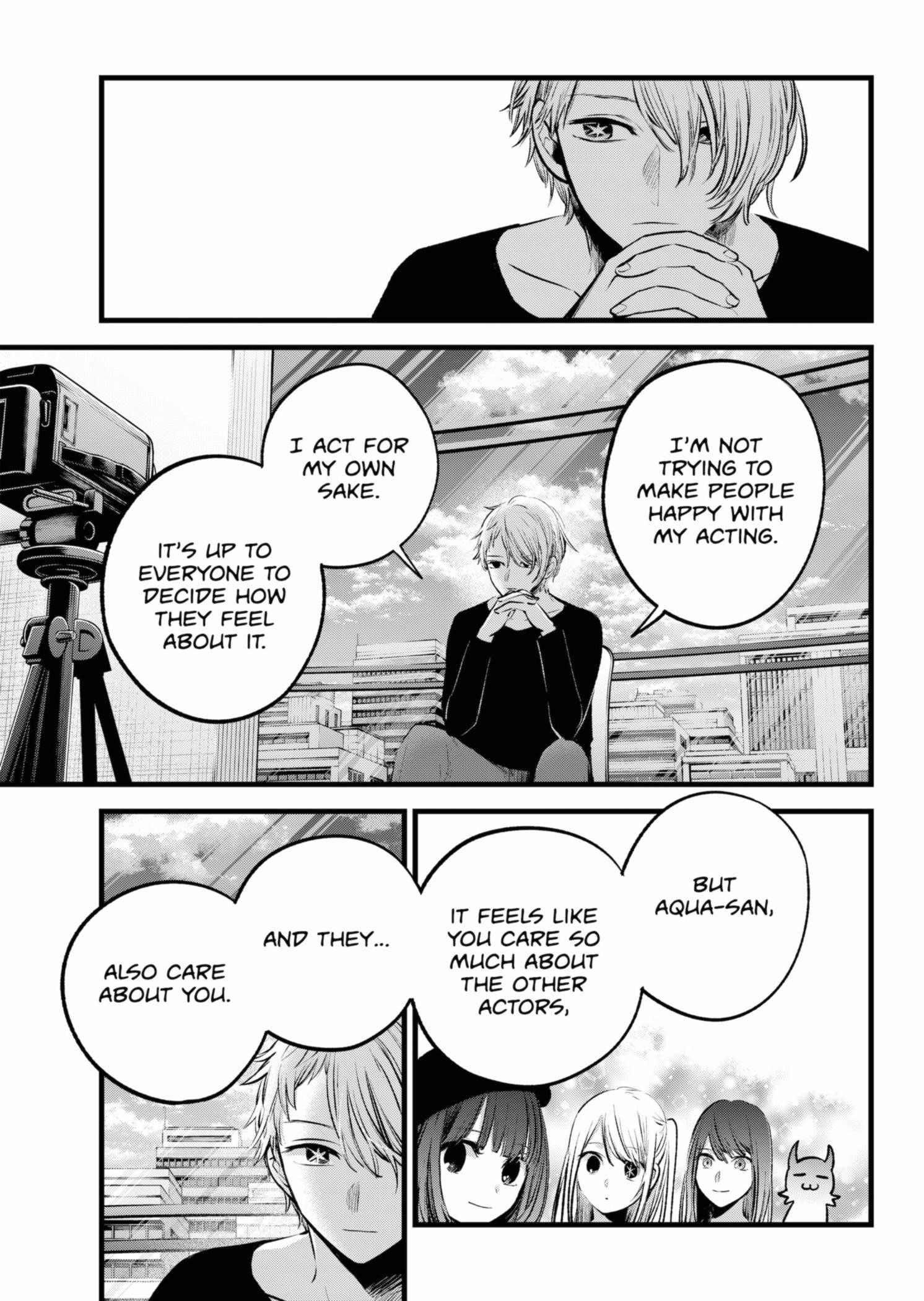 Oshi no Ko (My Star) Manga Chapter 152 page 13 - Interview