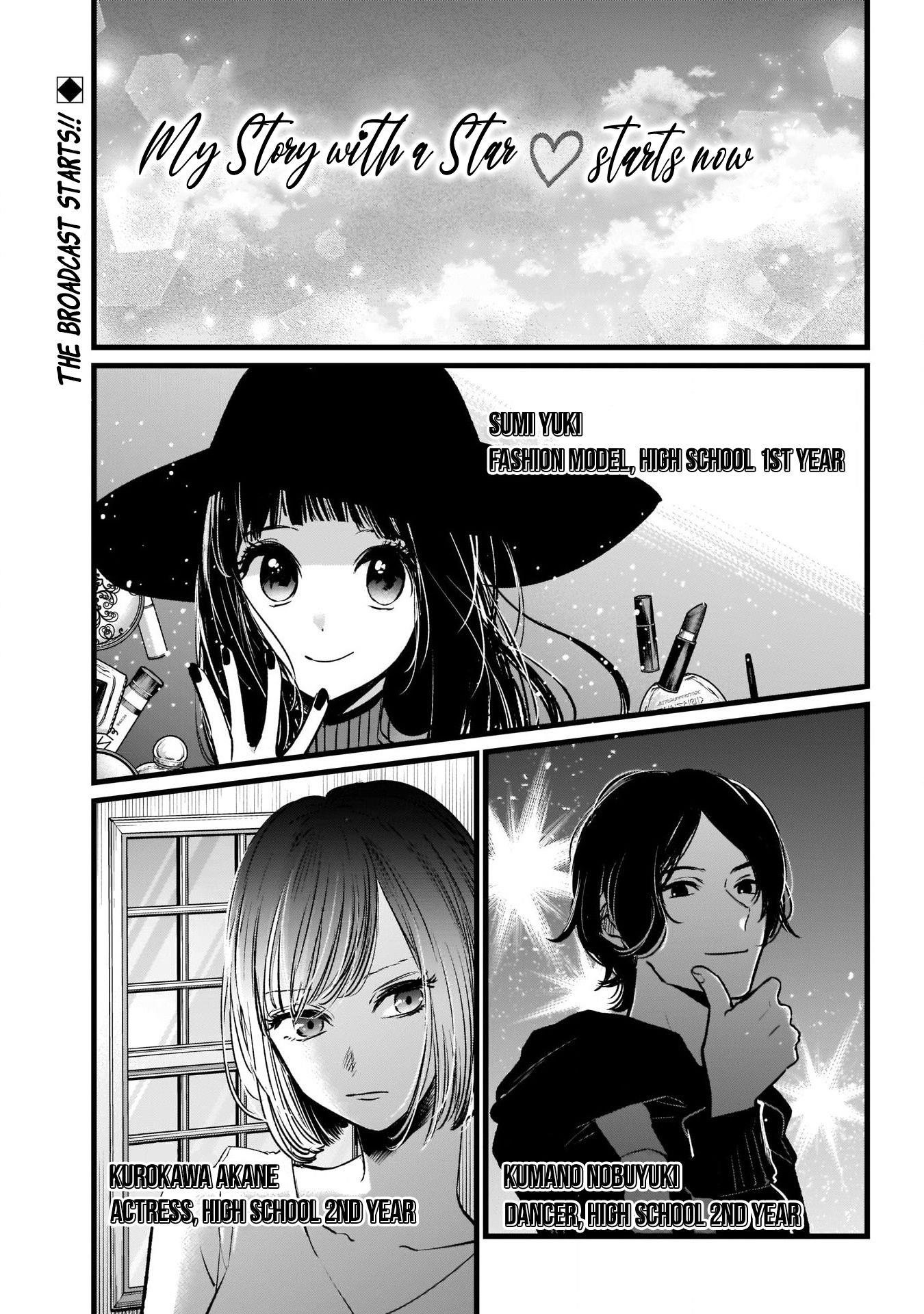 Oshi no Ko (My Star) Manga Chapter 21 page 3 - The Dating Reality Show