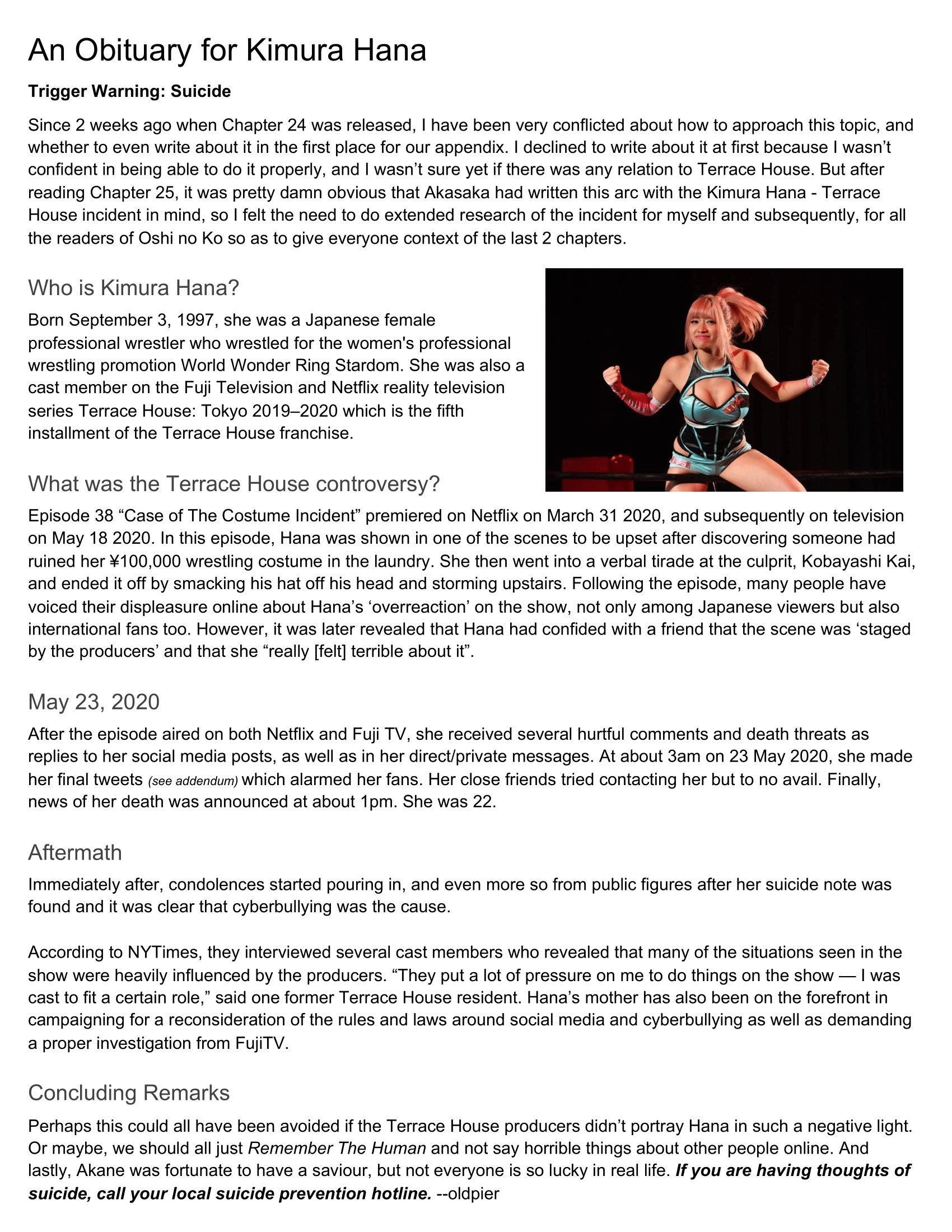 Oshi no Ko (My Star) Manga Chapter 25 page 19 - Up in Flames