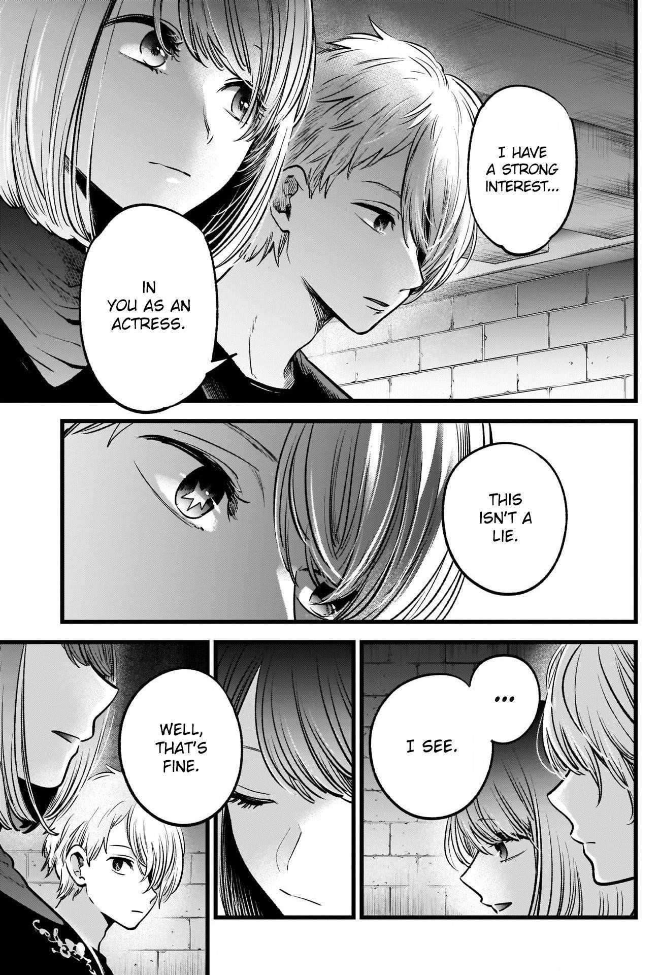 Oshi no Ko (My Star) Manga Chapter 31 page 13 - Love for Real