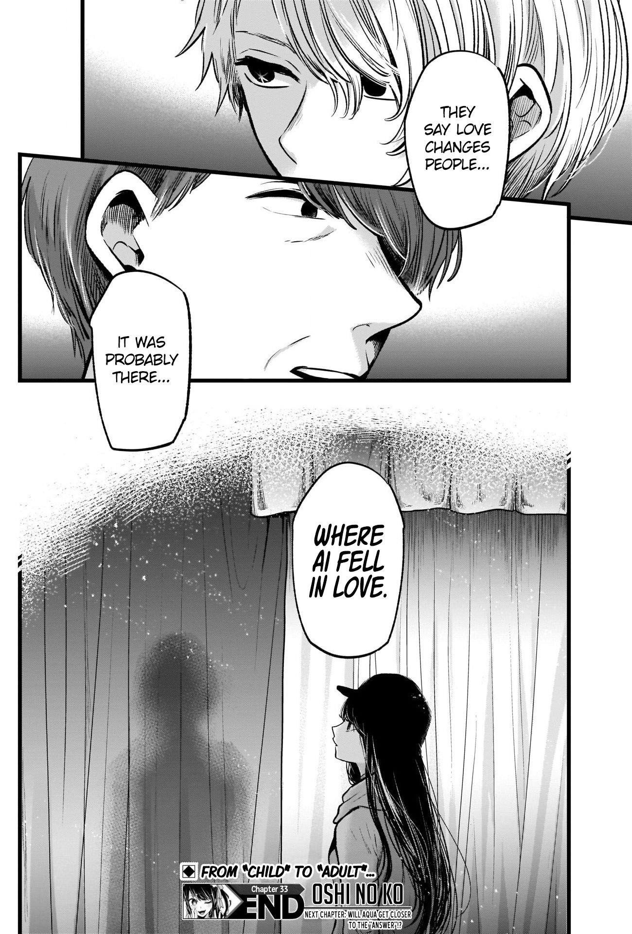Oshi no Ko (My Star) Manga Chapter 33 page 21 - Motivation