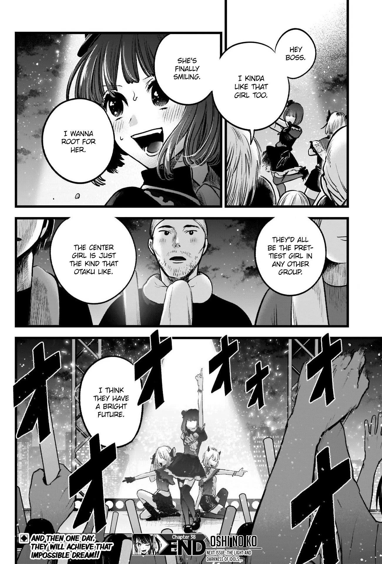 Oshi no Ko (My Star) Manga Chapter 38 page 18 - Group Fan