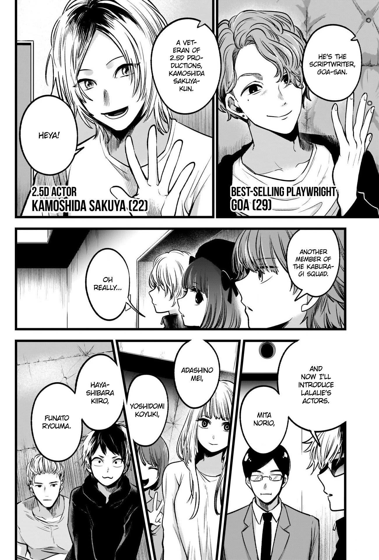 Oshi no Ko (My Star) Manga Chapter 41 page 17 - Introductions