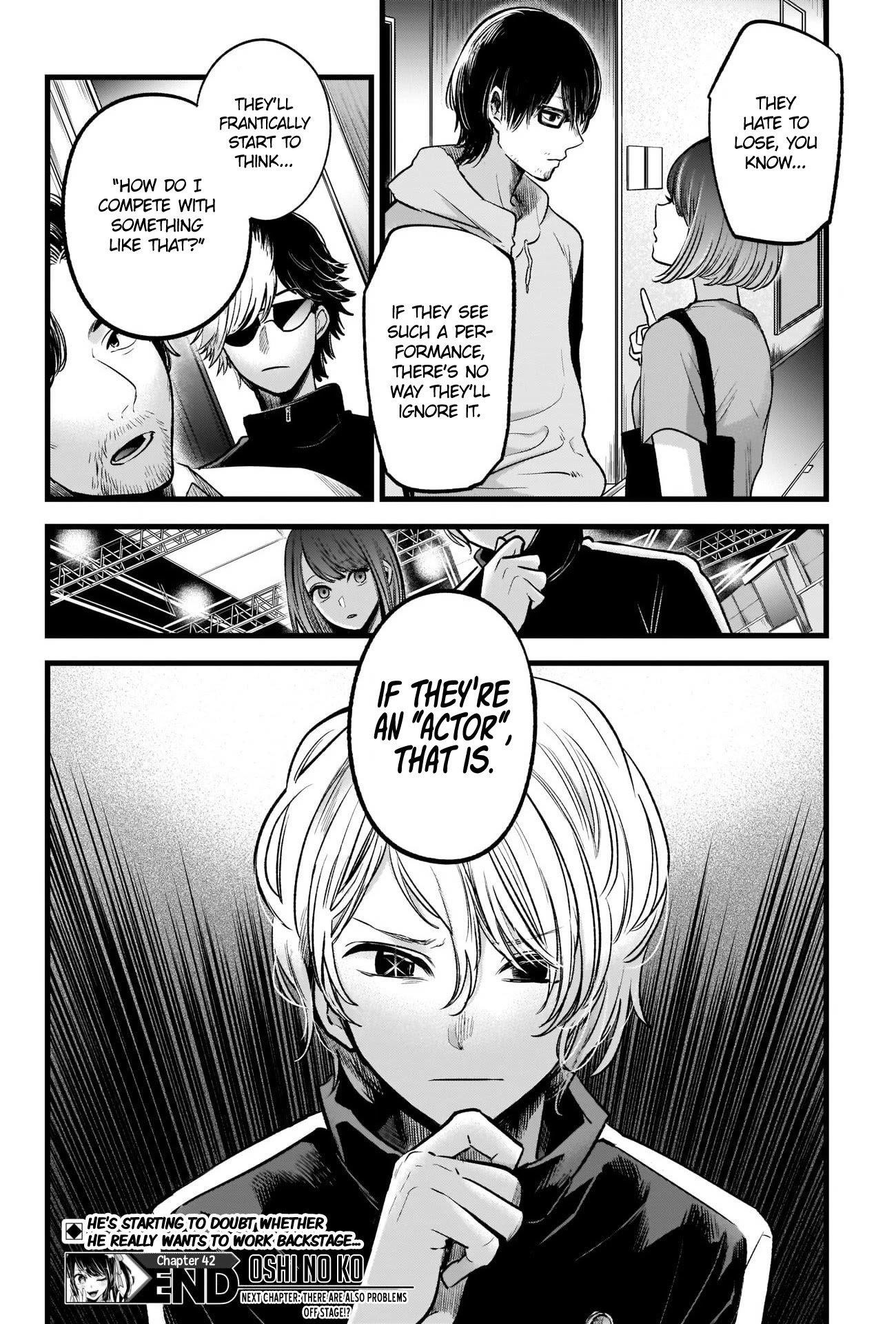 Oshi no Ko (My Star) Manga Chapter 42 page 19 - Read-Through