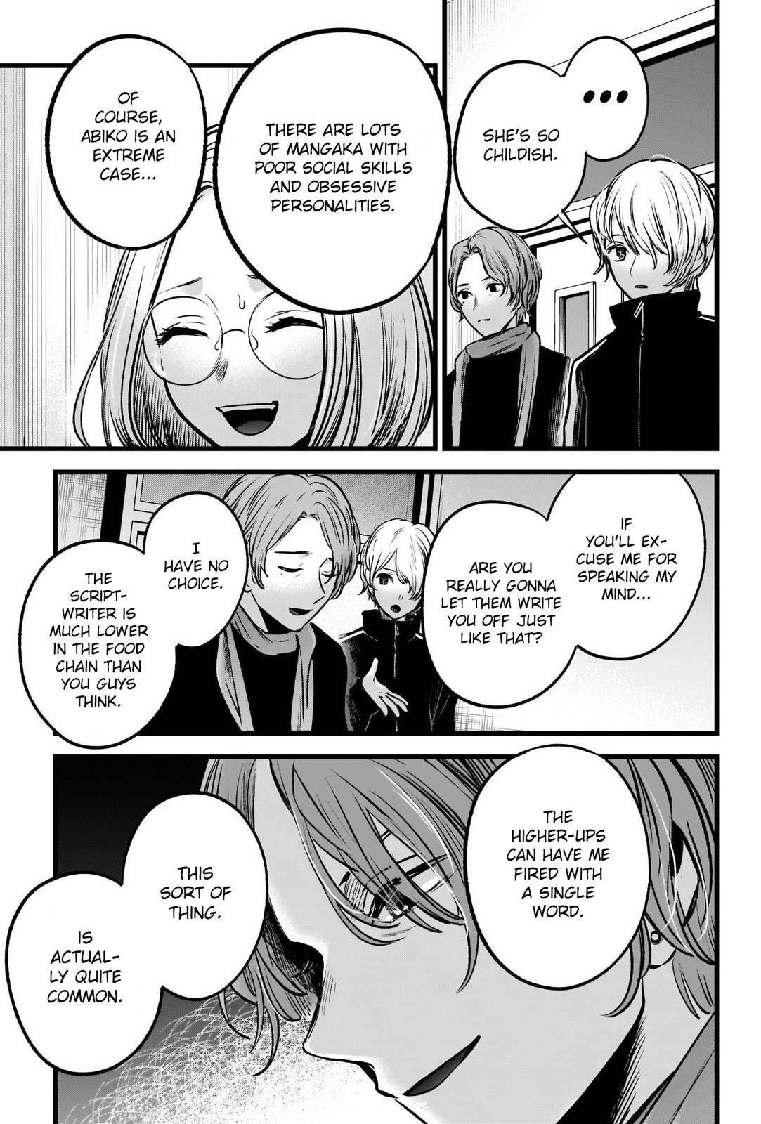 Oshi no Ko (My Star) Manga Chapter 45 page 14 - The Telephone Game