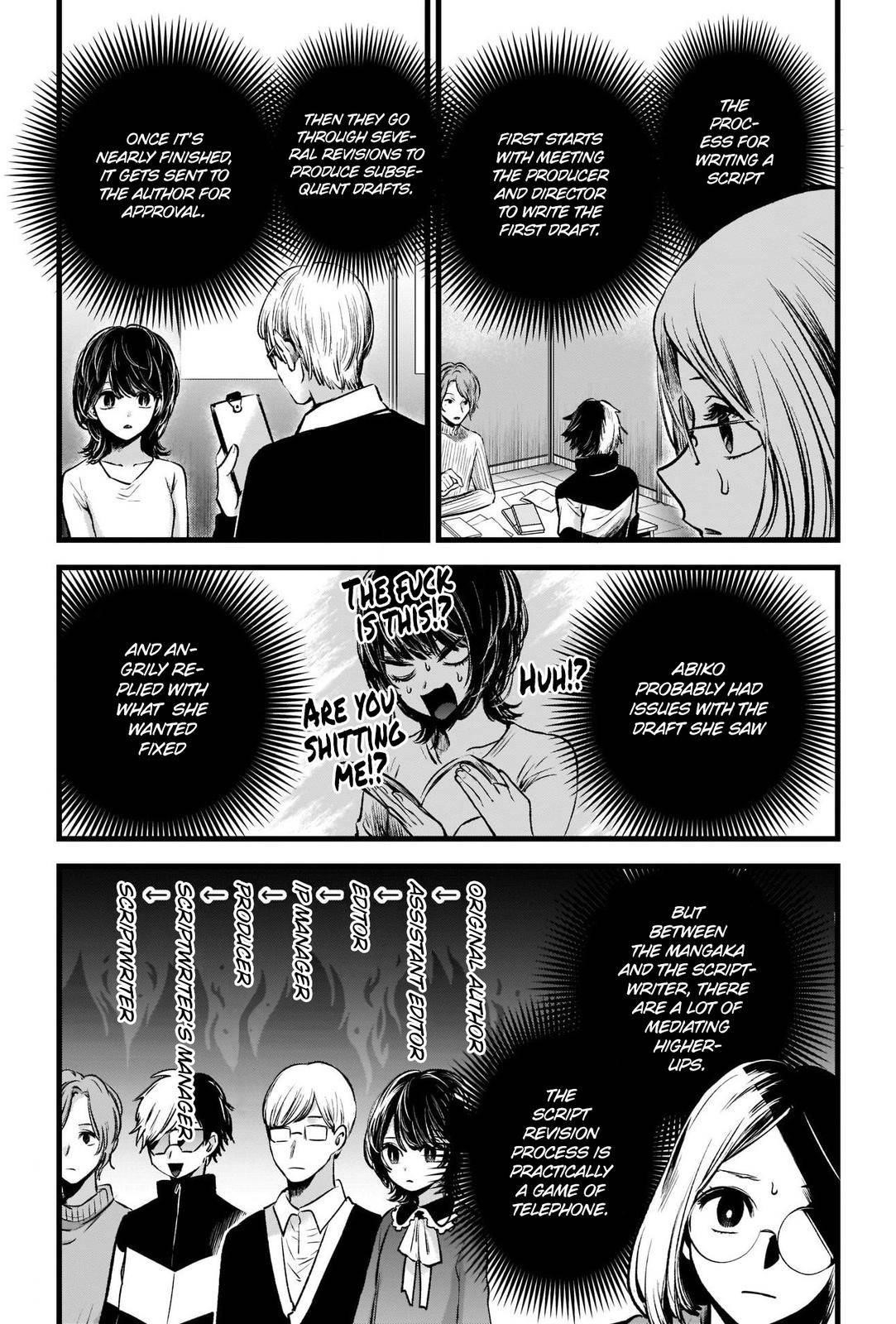 Oshi no Ko (My Star) Manga Chapter 45 page 8 - The Telephone Game