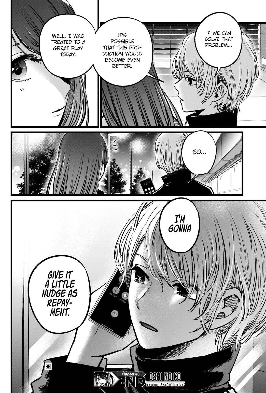 Oshi no Ko (My Star) Manga Chapter 46 page 18 - Theater