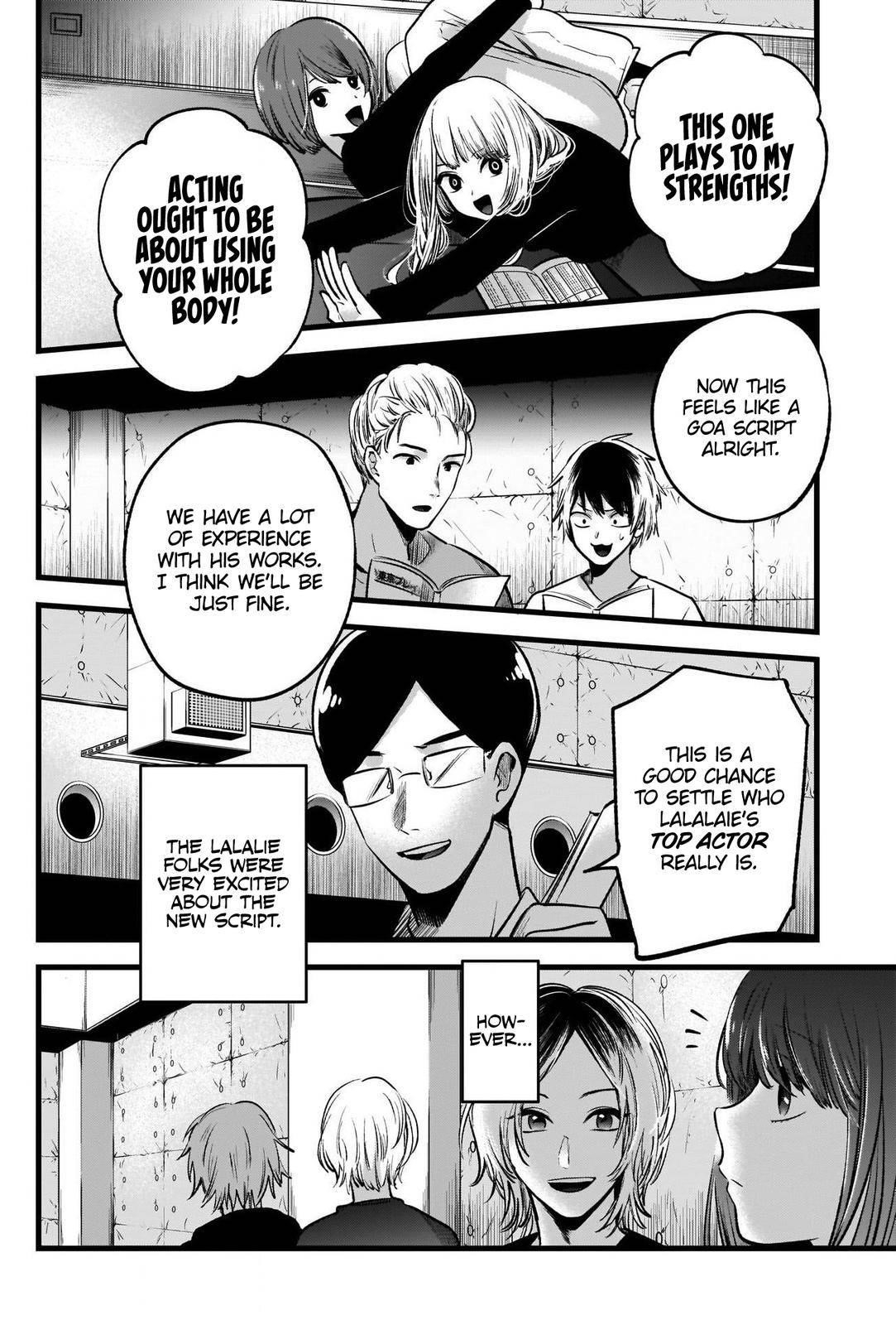 Oshi no Ko (My Star) Manga Chapter 50 page 2 - Emotional Acting