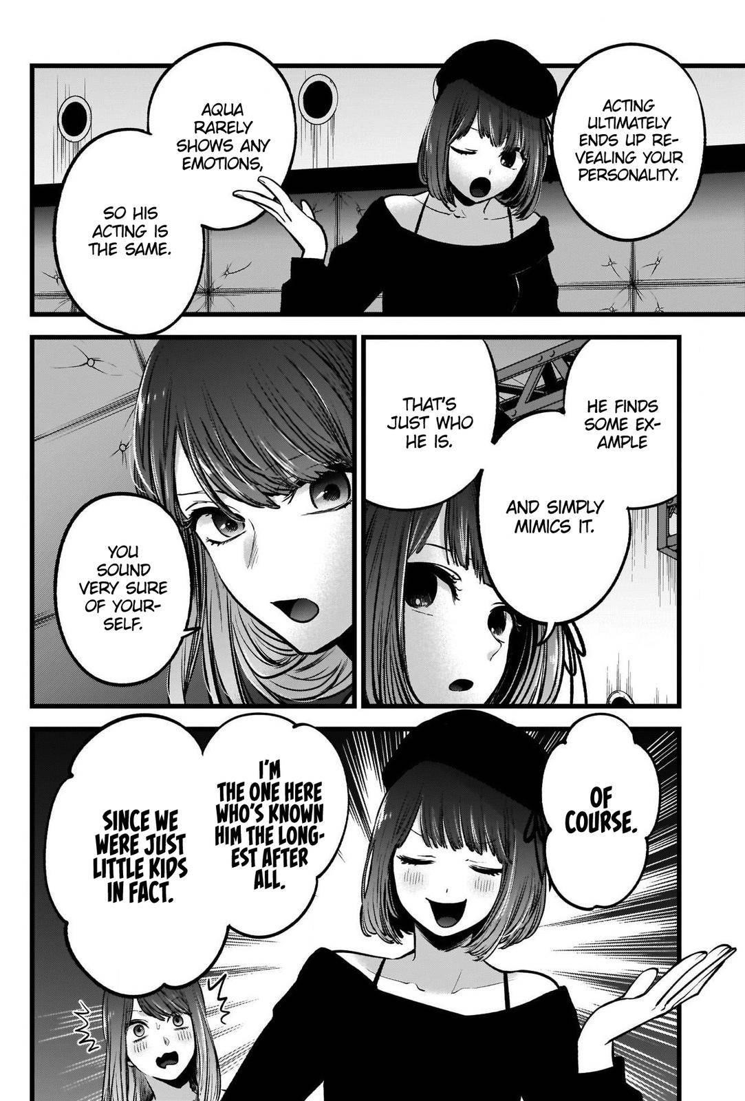 Oshi no Ko (My Star) Manga Chapter 50 page 8 - Emotional Acting