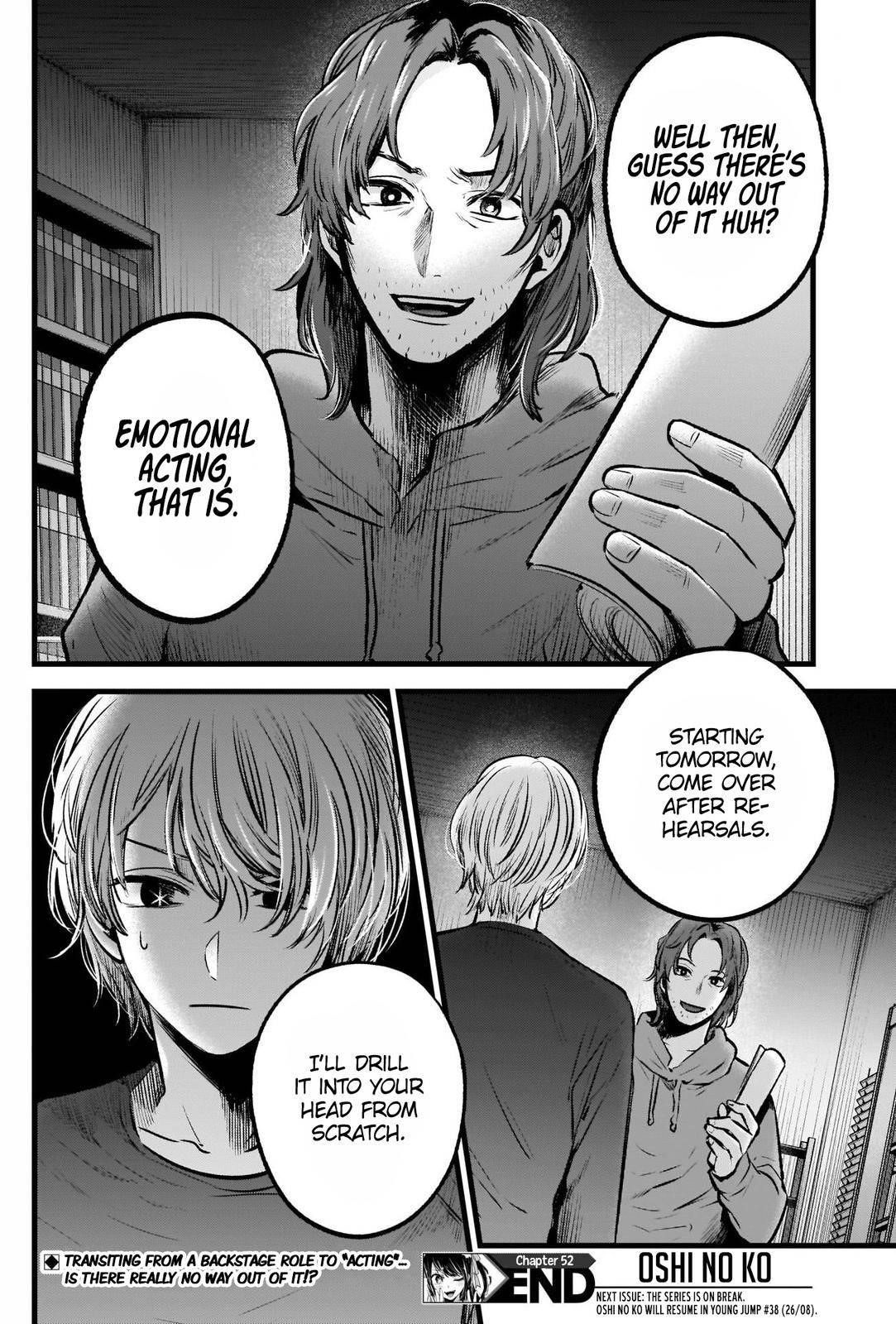 Oshi no Ko (My Star) Manga Chapter 52 page 19 - Boyfriend-Girlfriend