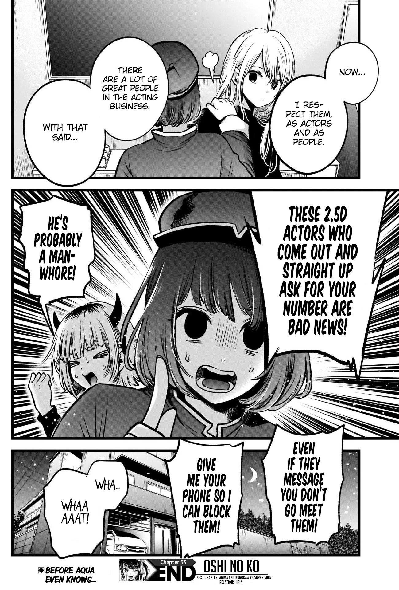 Oshi no Ko (My Star) Manga Chapter 53 page 19 - Pickup