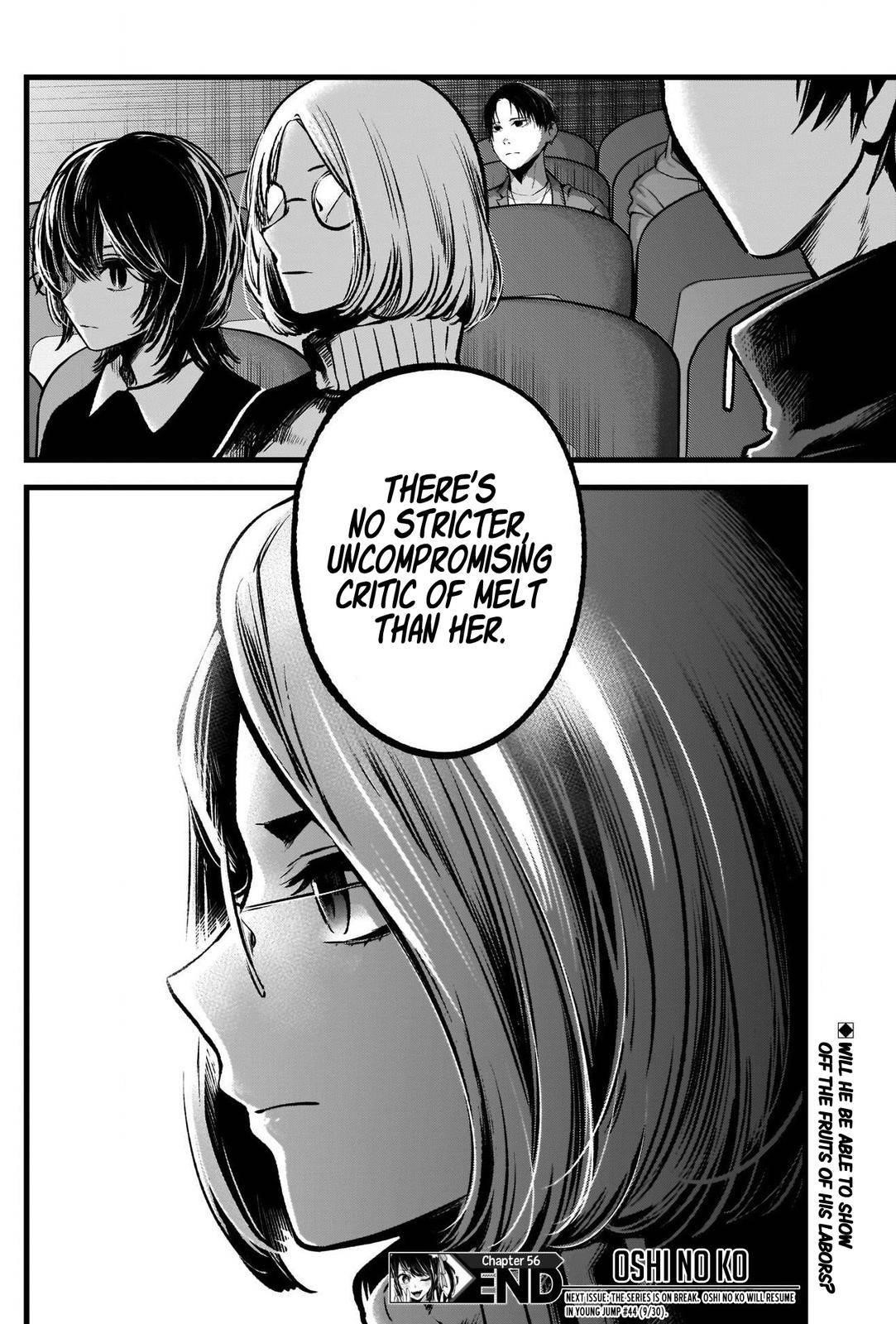 Oshi no Ko (My Star) Manga Chapter 56 page 18 - First Clash