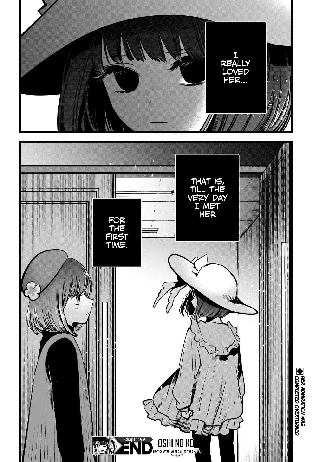 Oshi no Ko (My Star) Manga Chapter 59 page 18 - Aspiration