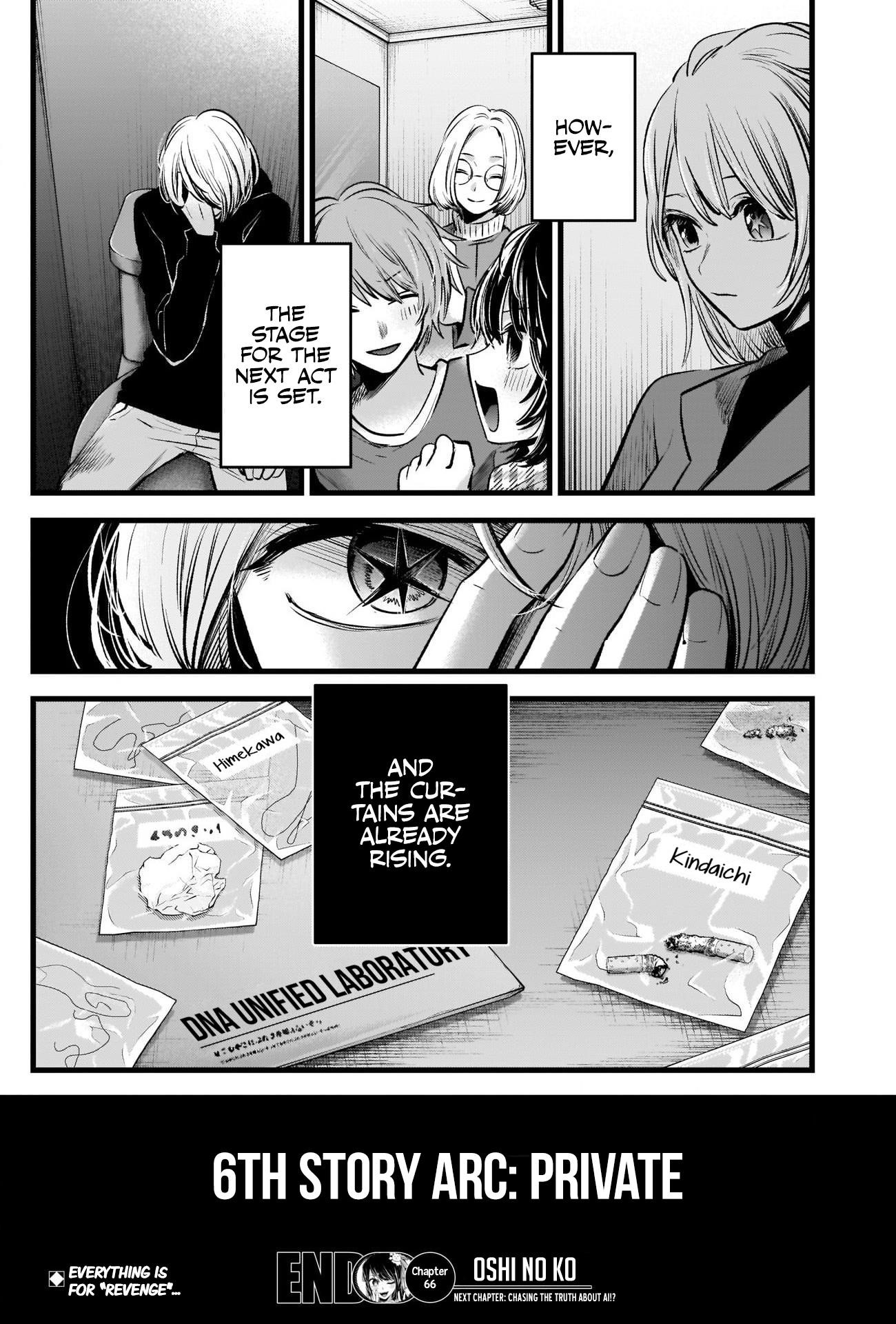 Oshi no Ko (My Star) Manga Chapter 66 page 18 - Curtain