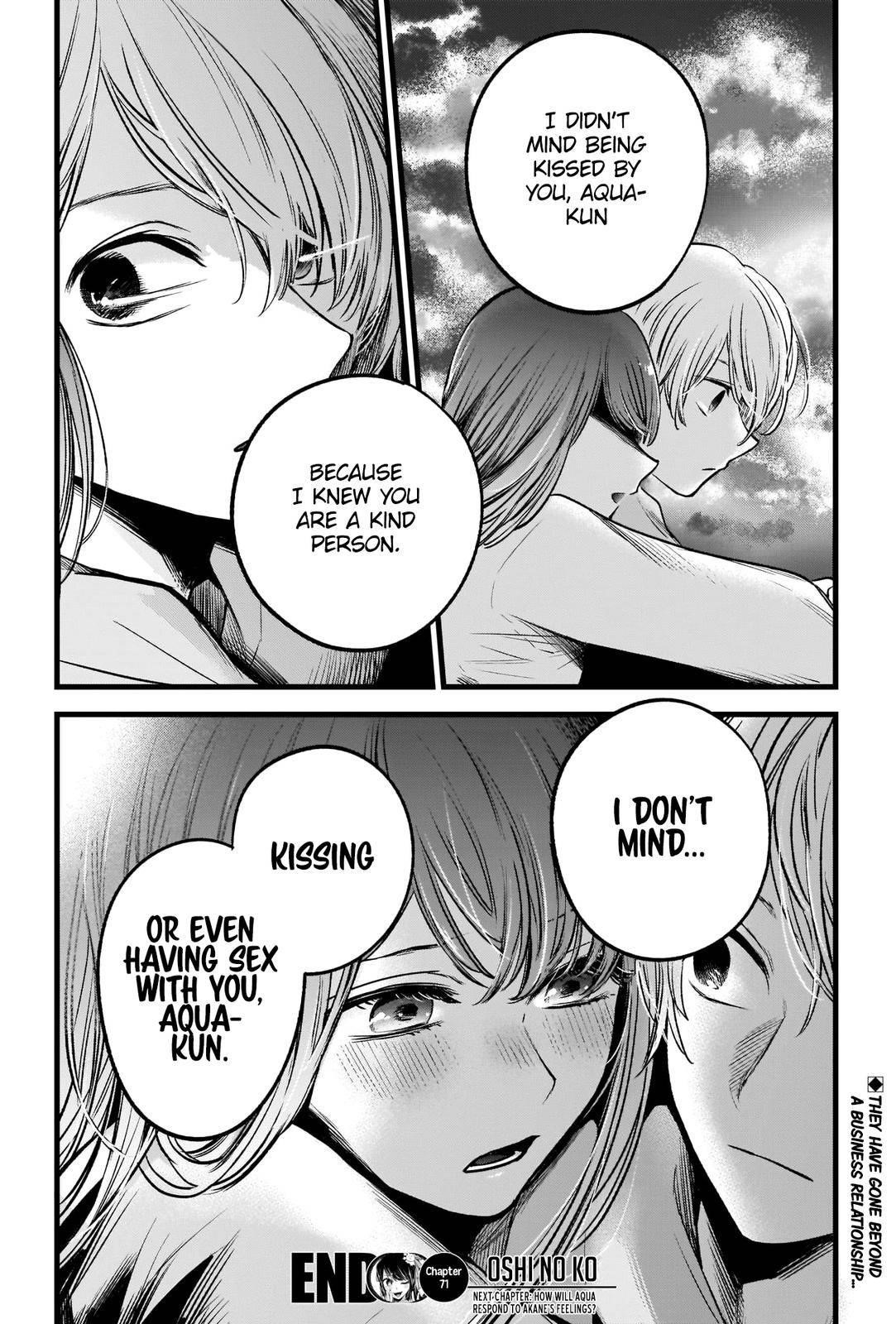 Oshi no Ko (My Star) Manga Chapter 71 page 19 - Pedestrian Bridge