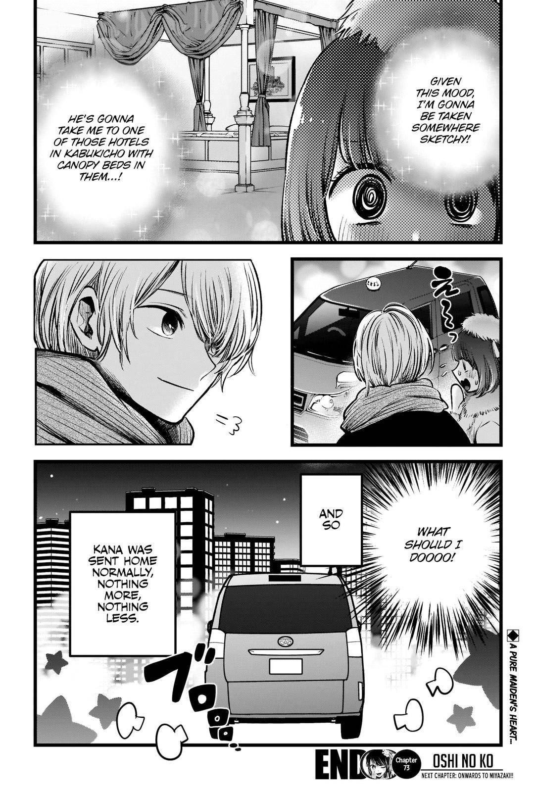 Oshi no Ko (My Star) Manga Chapter 73 page 18 - Stylish
