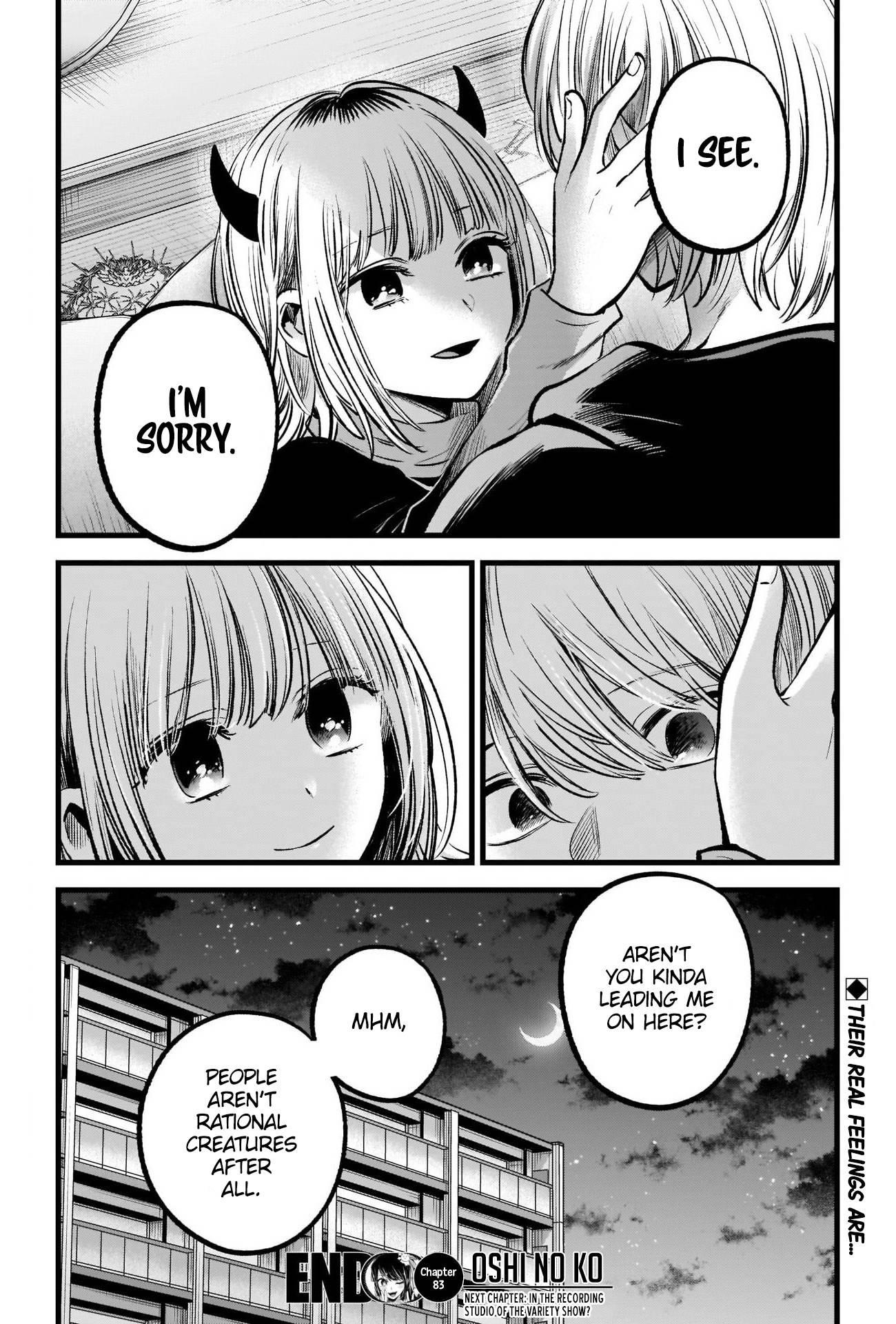 Oshi no Ko (My Star) Manga Chapter 83 page 19 - Obsession